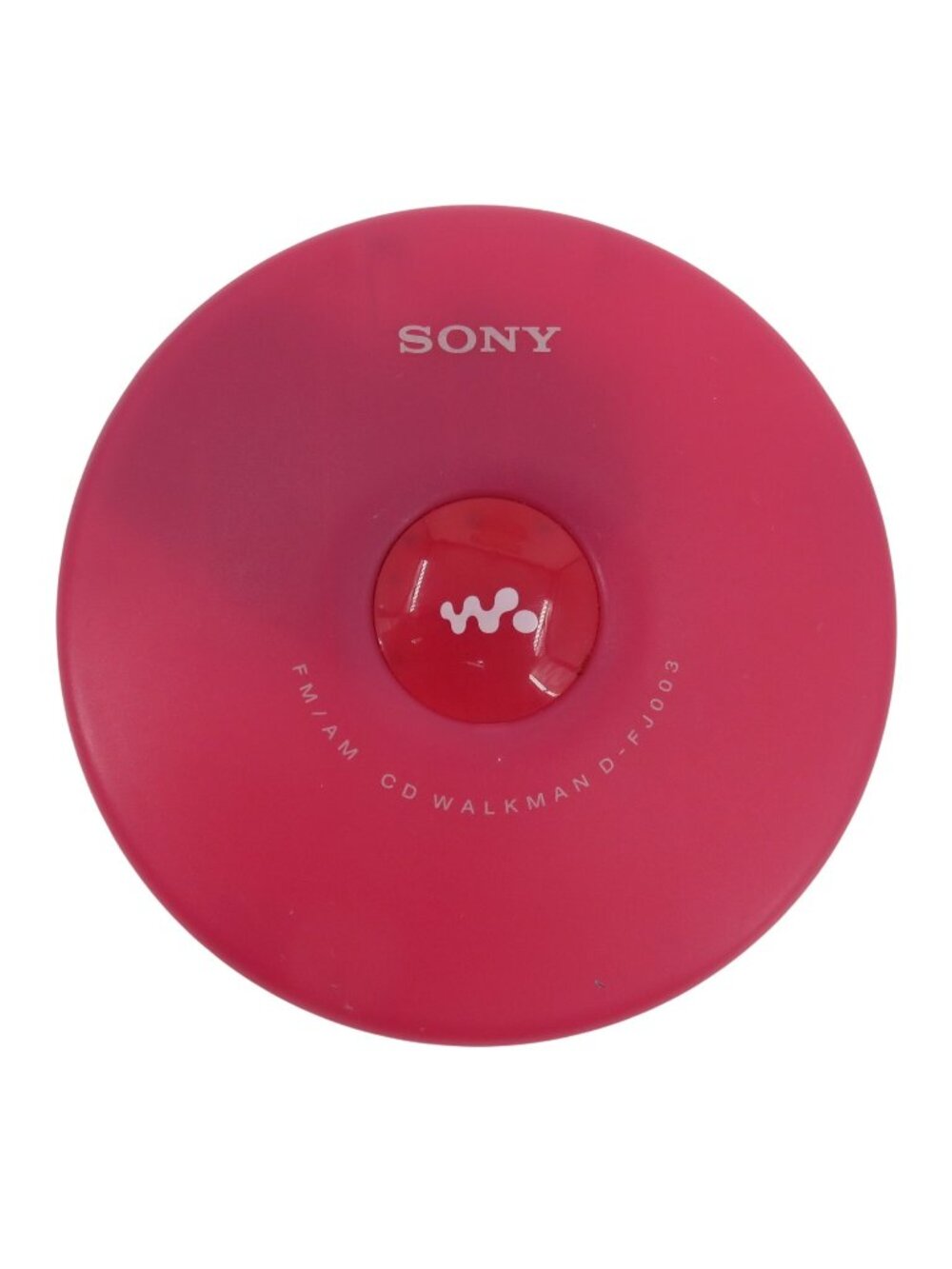 SONY D-FJ003 Pink CD Walkman NOT TESTED AS IS FOR PARTS am/fm Radio 2000s Y2K